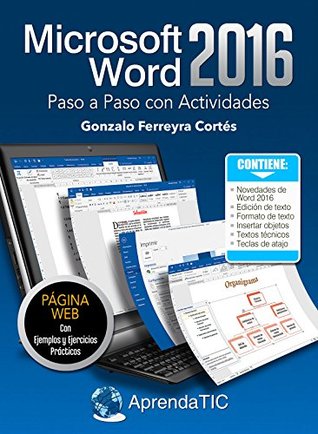 Read Microsoft Word 2016 Paso a Paso con Actividades - Gonzalo Ferreyra Cortés file in ePub