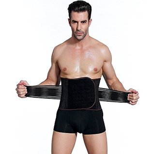Read Holisouse Stabilizing Lower Back Brace Lumbar Support Belt with Dual Adjustable Straps and Breathable Mesh Panels for Back Pain Relief - Holisouse file in PDF