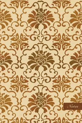 Full Download Notes: 6x9 Unruled Blank Notebook - Nature Spiral Curve Cross Frame Vine Flower Leaf - Retro Brown Worn Out Vintage Seamless Pattern Cover. Matte Softcover and Cream Interior Papers. -  | PDF