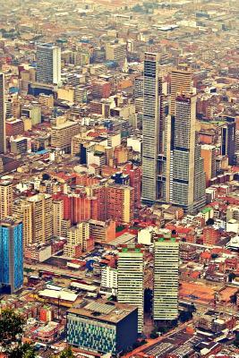 Read Online Aerial View of Bogota Colombia Journal: 150 Page Lined Notebook/Diary -  file in PDF