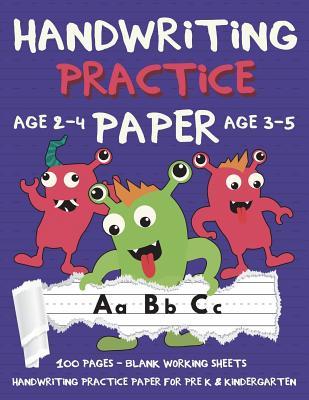 Read Handwriting Practice Paper: Handwriting Workbook for Pre K, Kindergarten and Kids (Age 2-4, 3-5) - Handwriting Printing Workbook - Lined Paper Handwriting Practice - Blank 100 Pages 8.5 X 11 - Dreaming Spirits Publishing | ePub