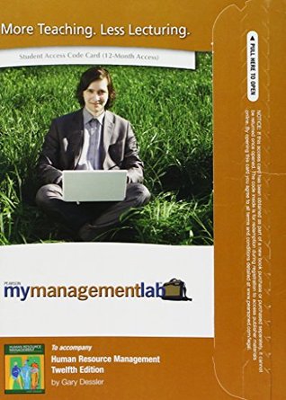Read Online Human Resource Management [with MyManagementLab Access Code] - Gary Dessler | PDF