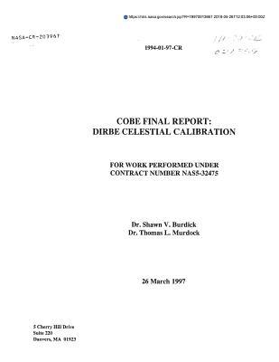 Download Cobe Final Report: Dirbe Celestial Calibration - National Aeronautics and Space Administration file in ePub