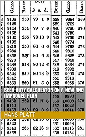 Download Beer Duty Calculator on a New and Improved Plan - Hans Platt file in PDF