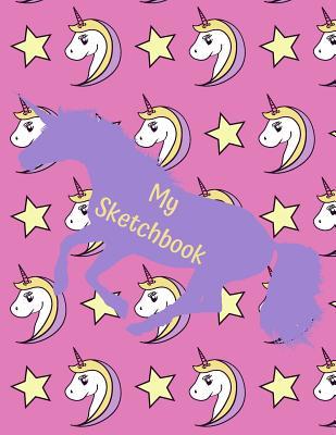 Read Online Sketchbook: Unicorn Sketchbook, Doodle, Draw and Sketch, Large 8.5 X 11 - Rtc Press | PDF