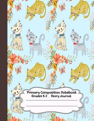 Read Online Primary Composition Notebook: Cute Bengal Primary Composition Notebook Grades K-2 Story Journal: Picture Space and Dashed Midline Kindergarten to Early Childhood 110 Story Paper Pages - Dim Ple file in ePub