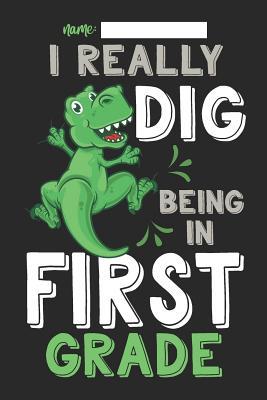 Download I Really Dig Being in First Grade: Dinosaur Composition Lined Notebook Wide Ruled - Samantha Rose | PDF