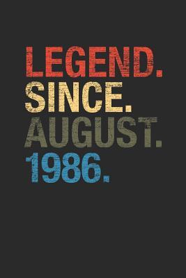 Read Legend Since August 1986: Small Lined Notebook - Happy Birthday Gift or Happy Anniversary Gift Idea - Legend Publishing file in ePub