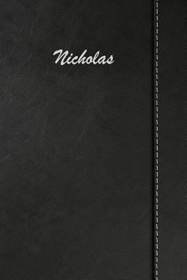 Download Nicholas: Weekly Meal Planner Simulated Black Leather Track And Plan Your Meals 52 Week Food Planner / Diary / Log / Journal / Calendar Meal Prep And Planning Grocery List -  file in PDF