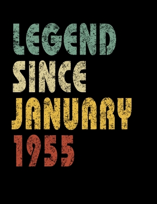 Download Legend Since January 1955: Retro Birthday Gift Notebook With Lined College Ruled Paper. Funny Quote Sayings 8.5 x 11 Notepad Journal For Taking Notes For People Born In January 1955. -  | ePub