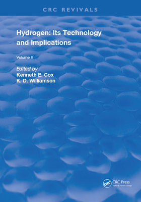 Read Online Hydrogen: Its Technology and Implication: Transmission and Storage - Volume II - Cox file in PDF